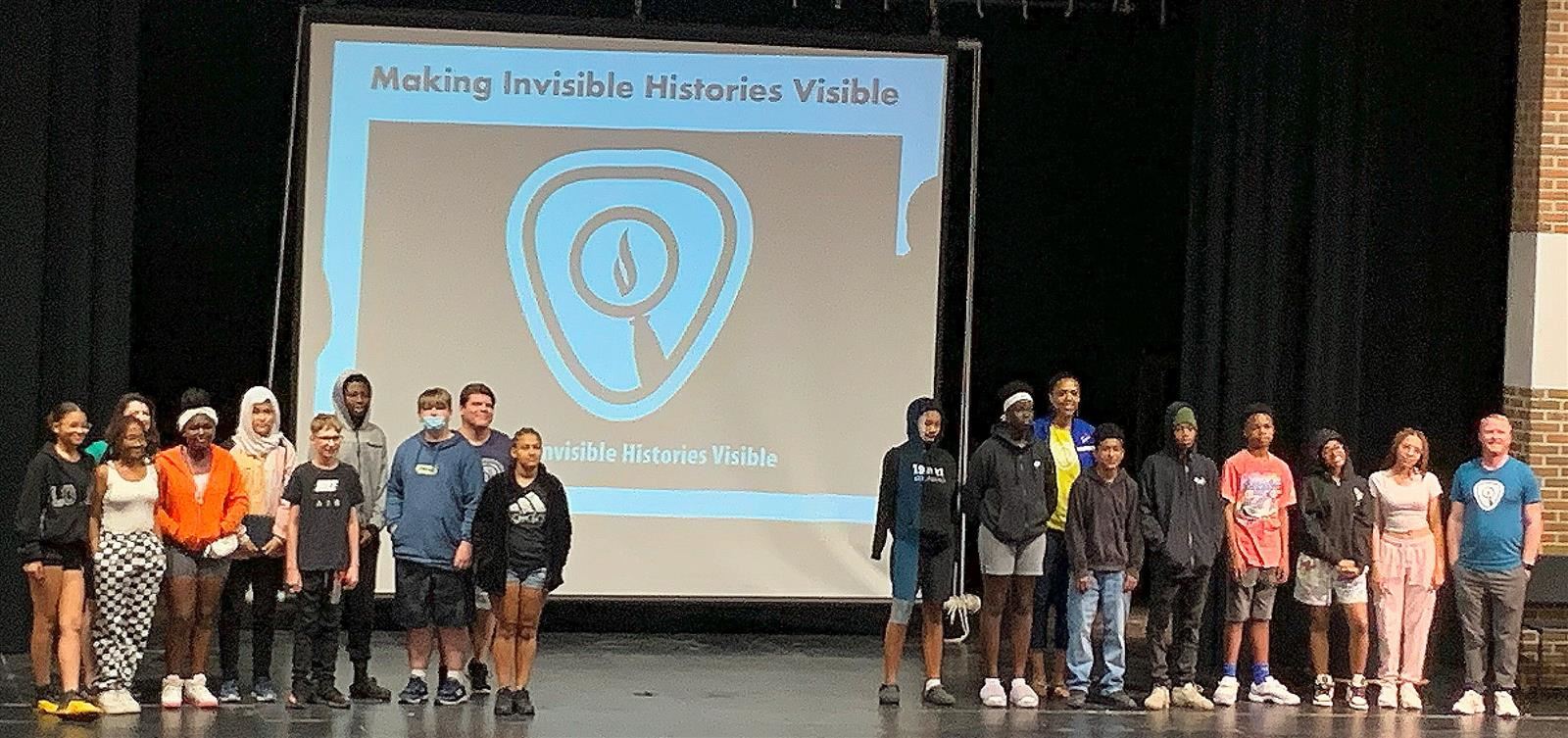 2023 MIHV students and teachers at final presentation